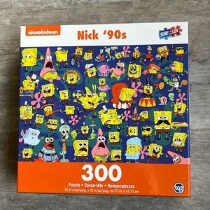 "Nick 90's" SpongeBob SquarePants 300 piece puzzle by Sure Lox